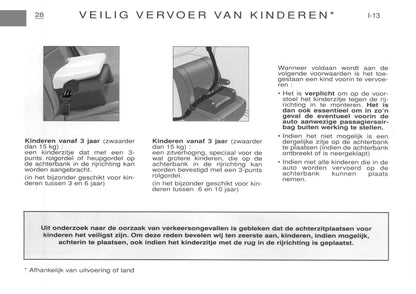 2000-2001 Citroën Berlingo Gebruikershandleiding | Nederlands