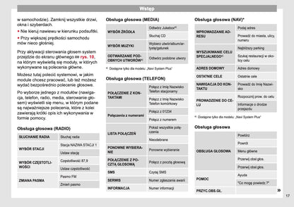 Seat Media System Plus, Navi System & Navi System Plus Instrukcja obsługi