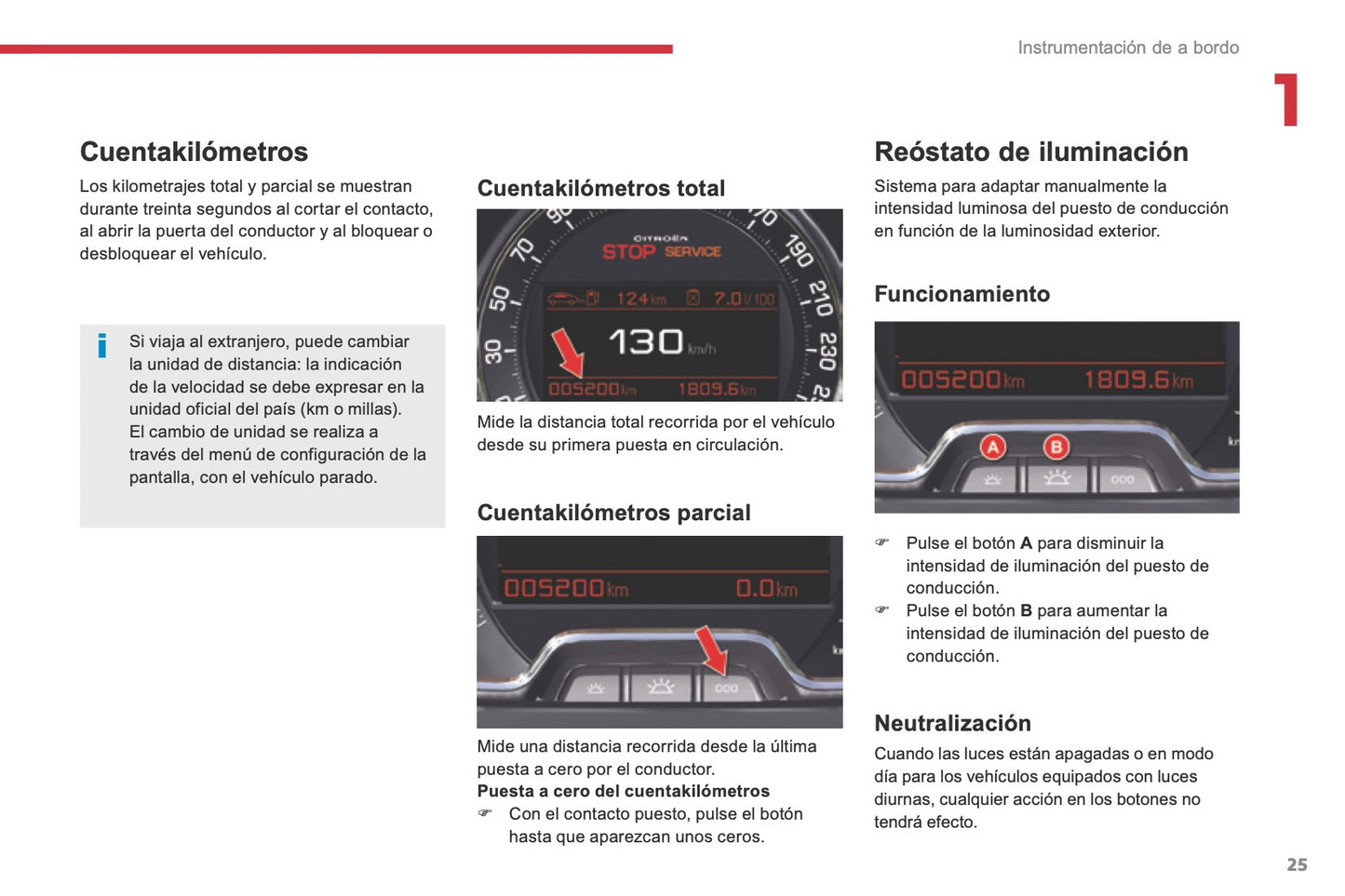 2016-2017 Citroën C5 Gebruikershandleiding | Spaans