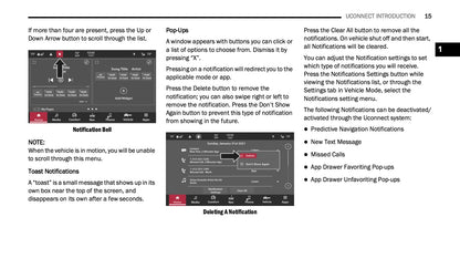 Uconnect Radio 10.1 Inch Display Infotainment manual