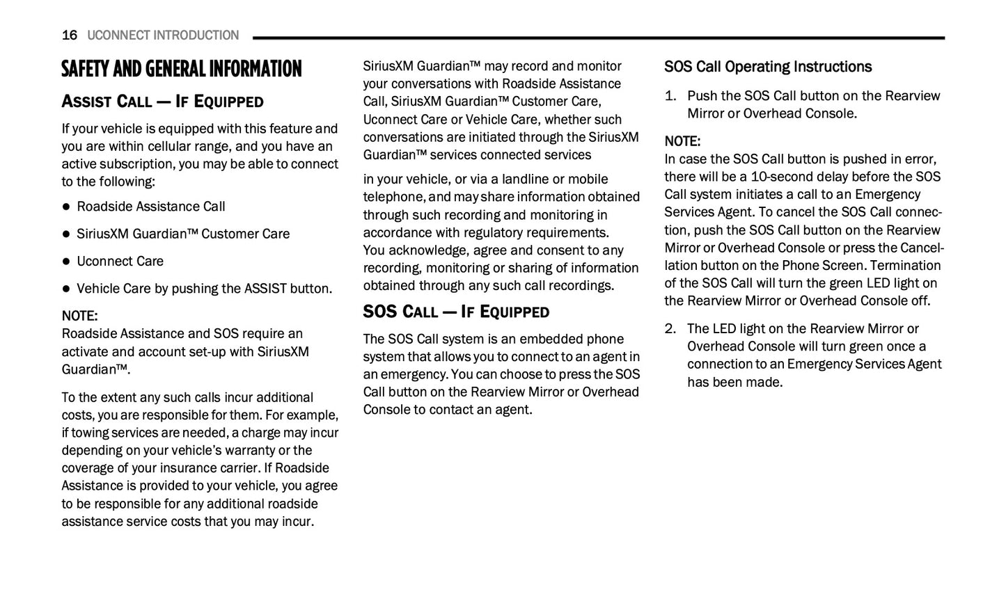 Uconnect Radio 10.1 Inch Display Infotainment manual