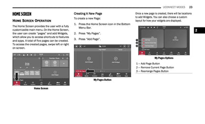 Uconnect Radio 10.1 Inch Display Infotainment manual