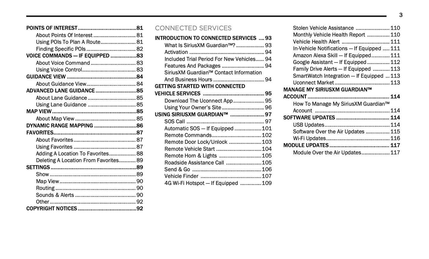 Uconnect Radio 10.1 Inch Display Infotainment manual