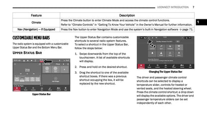 Uconnect Radio 10.1 Inch Display Infotainment manual