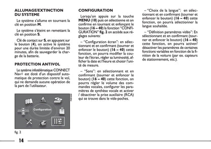 Fiat Ulysse Connect Nav+ Guide d'utilisation 2007 - 2010