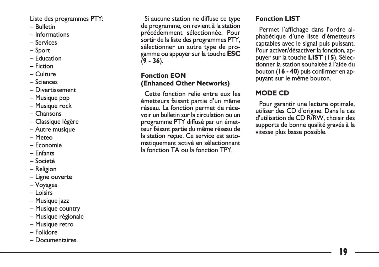 Fiat Ulysse Connect Nav+ Guide d'utilisation 2007 - 2010