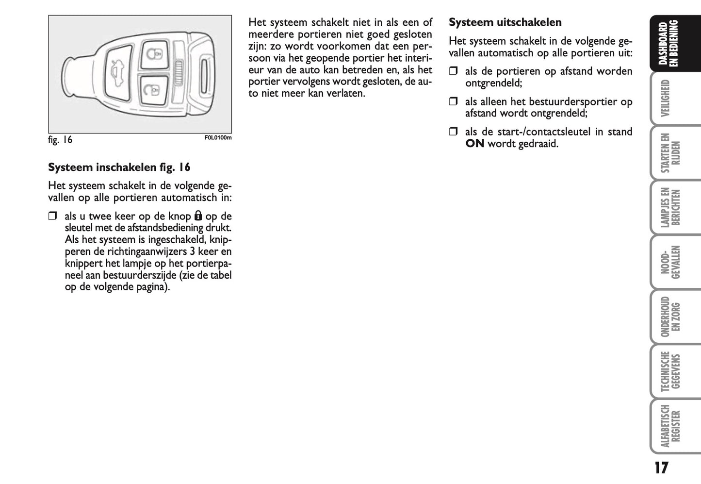 2007-2008 Fiat Croma Gebruikershandleiding | Nederlands