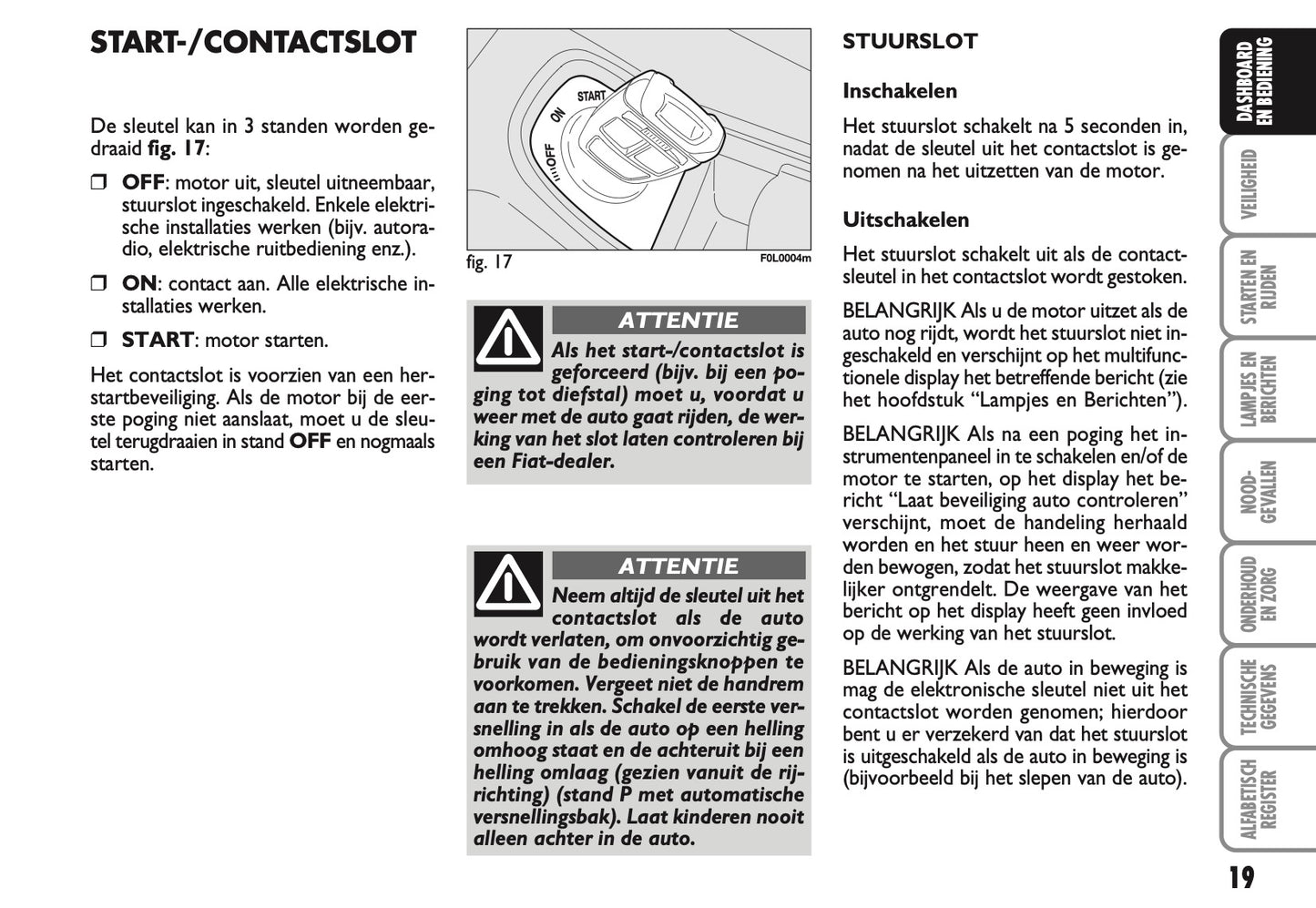 2007-2008 Fiat Croma Gebruikershandleiding | Nederlands