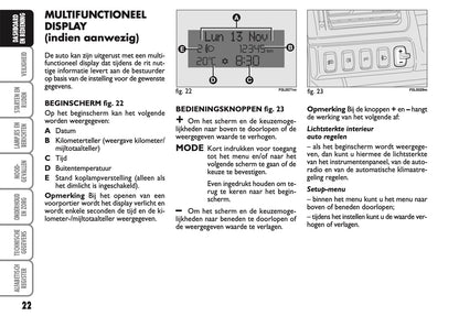 2007-2008 Fiat Croma Gebruikershandleiding | Nederlands