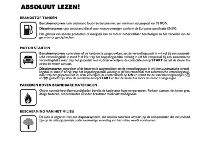 2007-2008 Fiat Croma Gebruikershandleiding | Nederlands