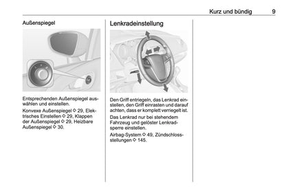 2016-2017 Opel Meriva Owner's Manual | German