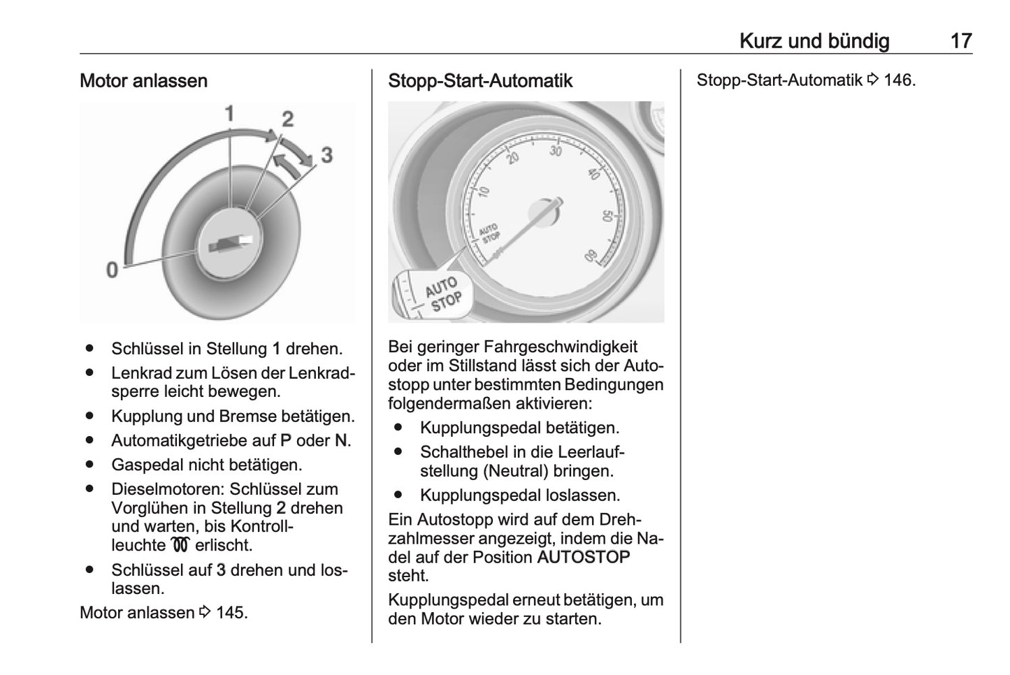 2016-2017 Opel Meriva Owner's Manual | German