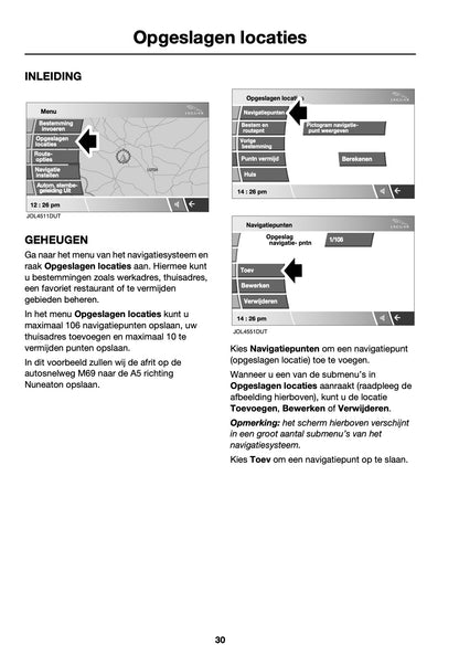 Jaguar XK Navigatiesysteem Handleiding 2006