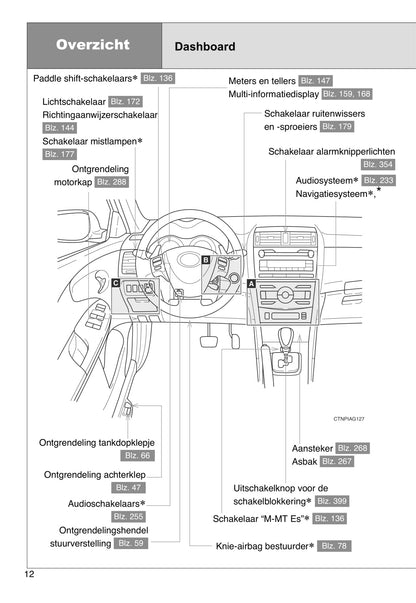 2007-2009 Toyota Corolla Manuel du propriétaire | Néerlandais