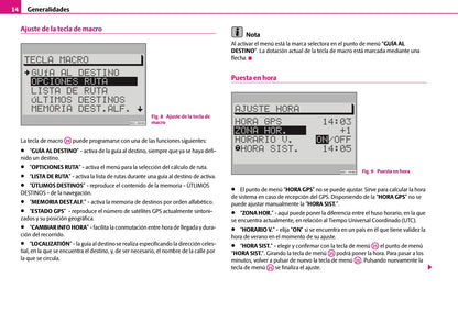 Skoda Radio-Navegacion-Sistema SatCompas Manual de Instrucciones 2007