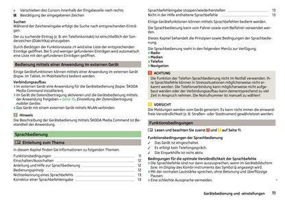 Skoda Columbus Infotainment Bedienungsanleitung 2015