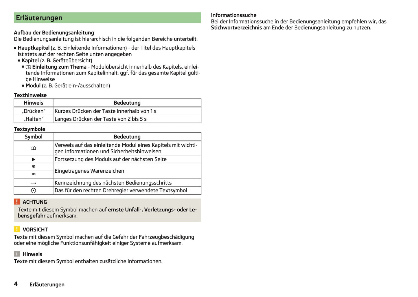 Skoda Columbus Infotainment Bedienungsanleitung 2015