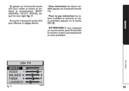 Fiat Multipla CONNECT Nav Guide d'utilisation 2004 - 2006