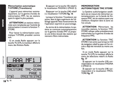 Fiat Multipla CONNECT Nav Guide d'utilisation 2004 - 2006