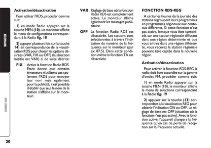 Fiat Multipla CONNECT Nav Guide d'utilisation 2004 - 2006