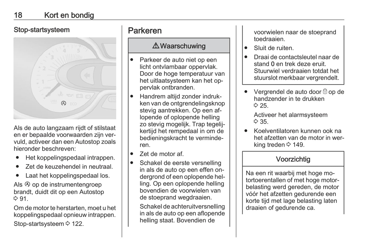 2014-2019 Opel Vivaro Owner's Manual | Dutch