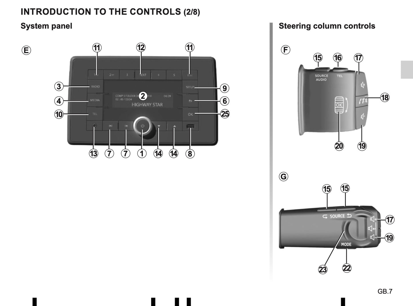 Renault Radio-Connect-R-GO-2 Owner's Manual 2019 - 2020