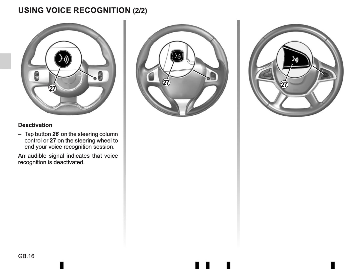 Renault Radio-Connect-R-GO-2 Owner's Manual 2019 - 2020