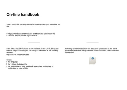 Citroën C3 Audio And Telematics Guide Gebruikershandleiding 2016 - 2017