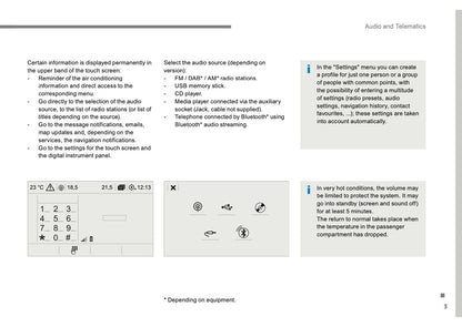 Citroën C3 Audio And Telematics Guide Gebruikershandleiding 2016 - 2017