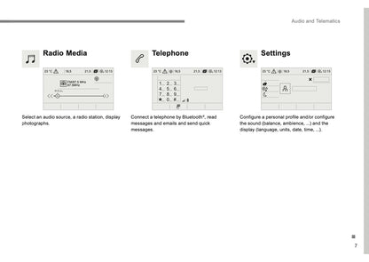 Citroën C3 Audio And Telematics Guide Gebruikershandleiding 2016 - 2017