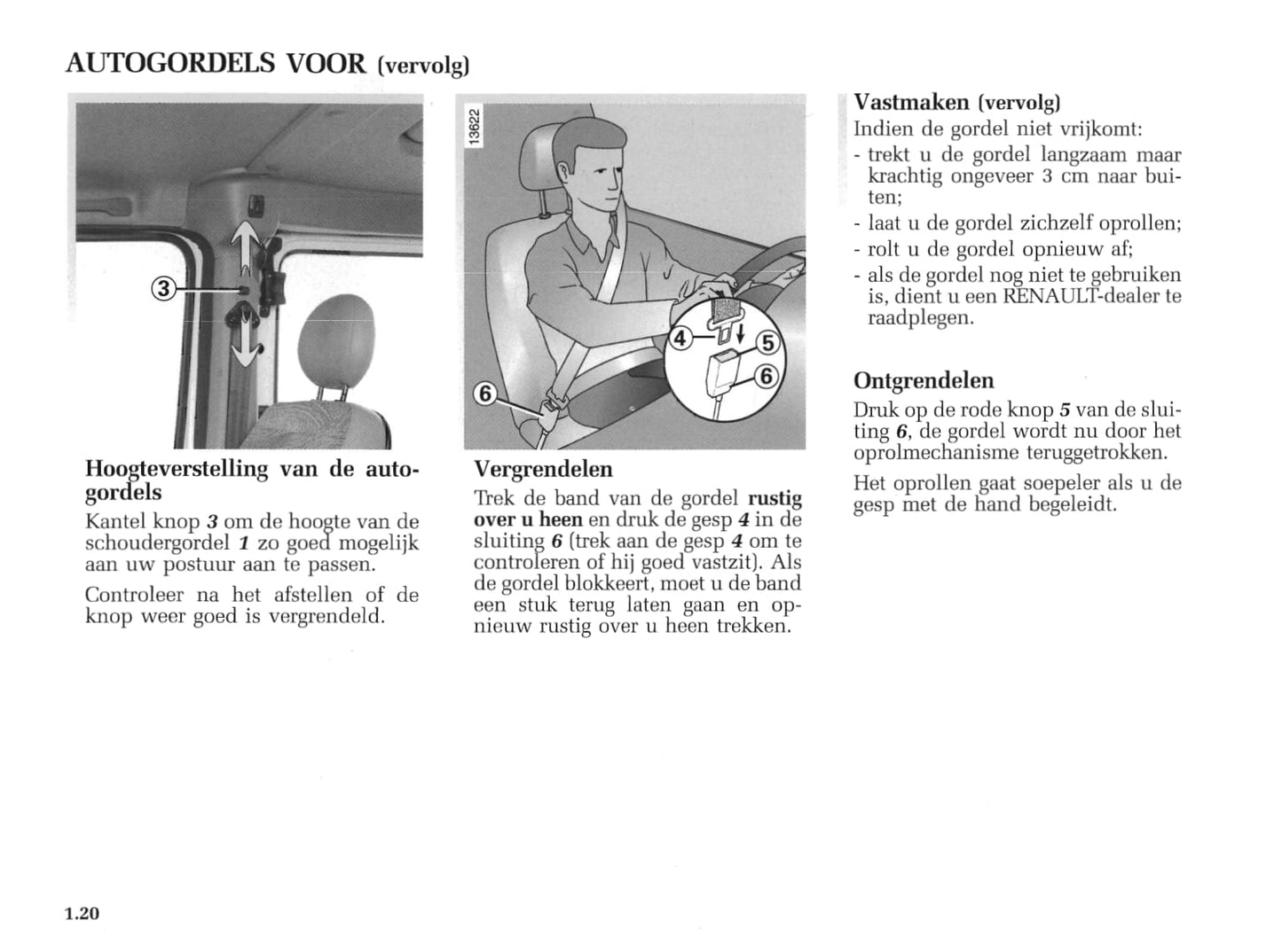 2005-2006 Renault Master Owner's Manual | Dutch