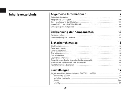 Kia Ceed Navigationssystem Bedienungsanleitung 2012 - 2015