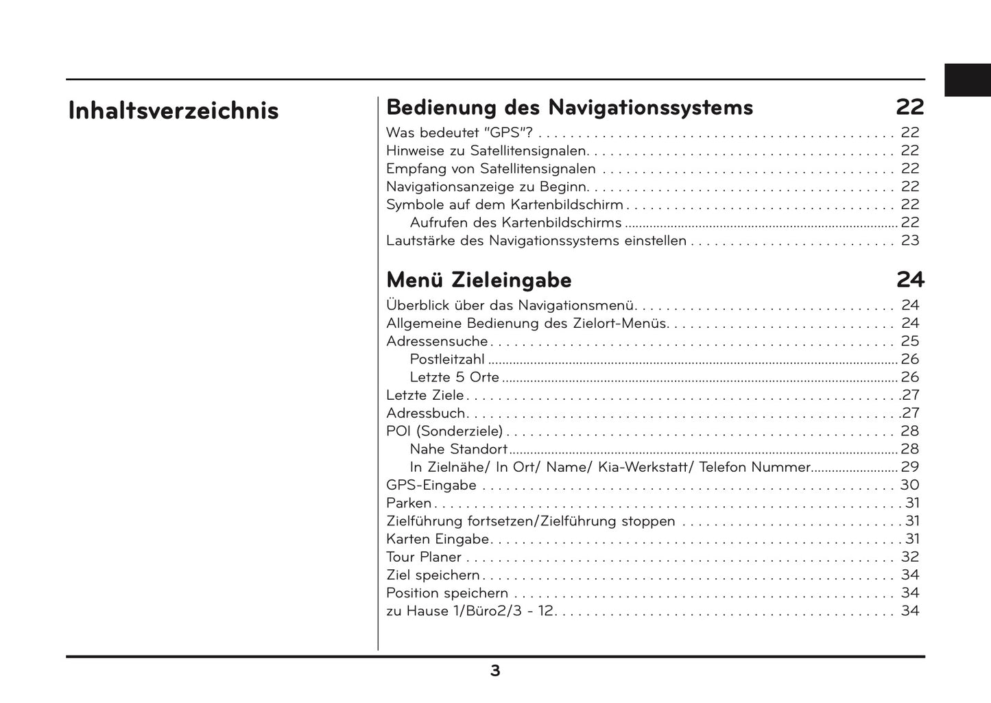 Kia Ceed Navigationssystem Bedienungsanleitung 2012 - 2015