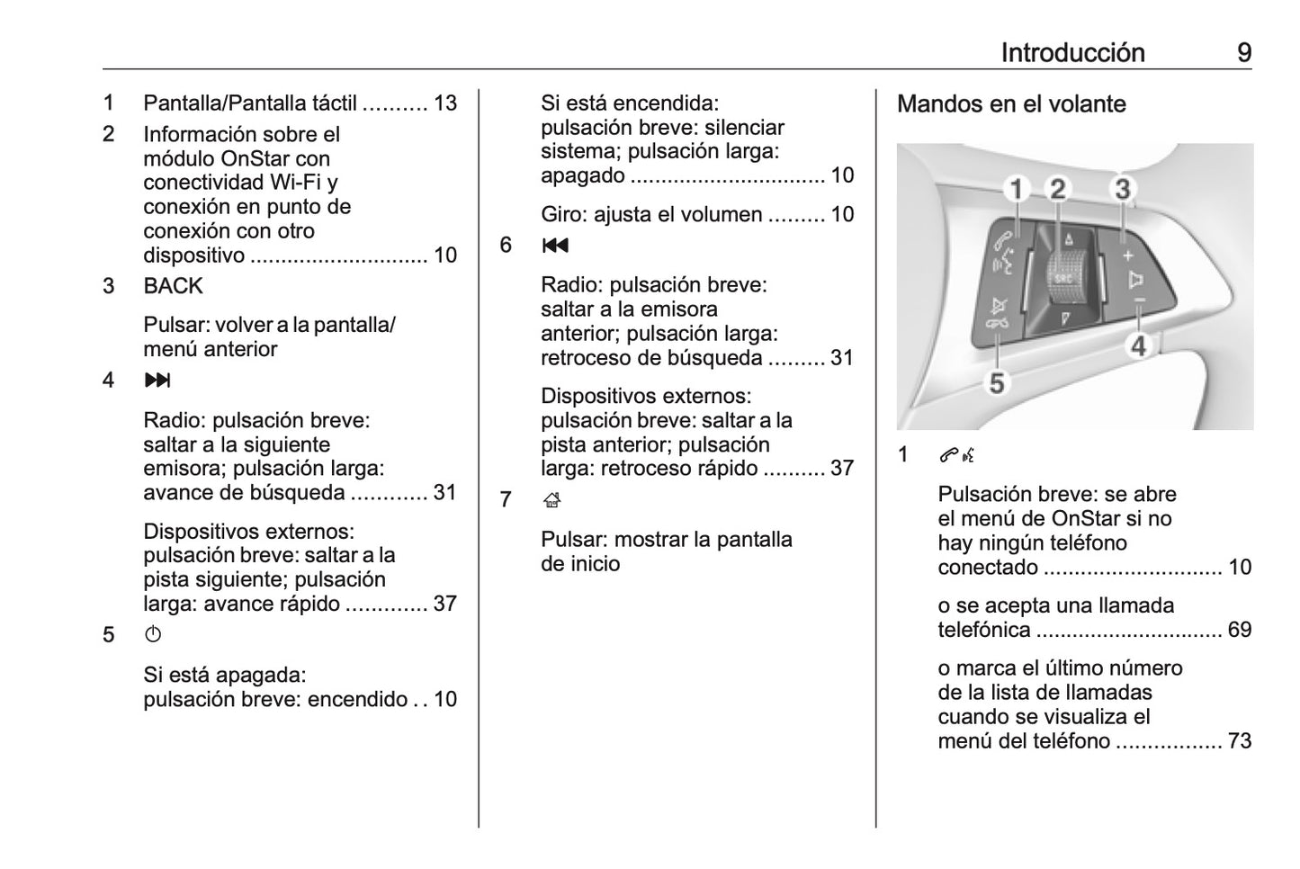 Opel Mokka X Manual de infoentretenimiento 2016 - 2020