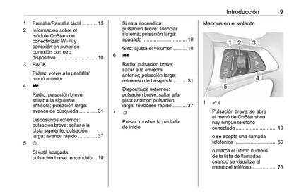 Opel Mokka X Manual de infoentretenimiento 2016 - 2020