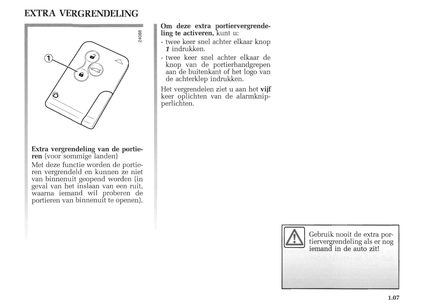 2004-2005 Renault Mégane Coupé Cabriolet/Mégane CC Owner's Manual | Dutch