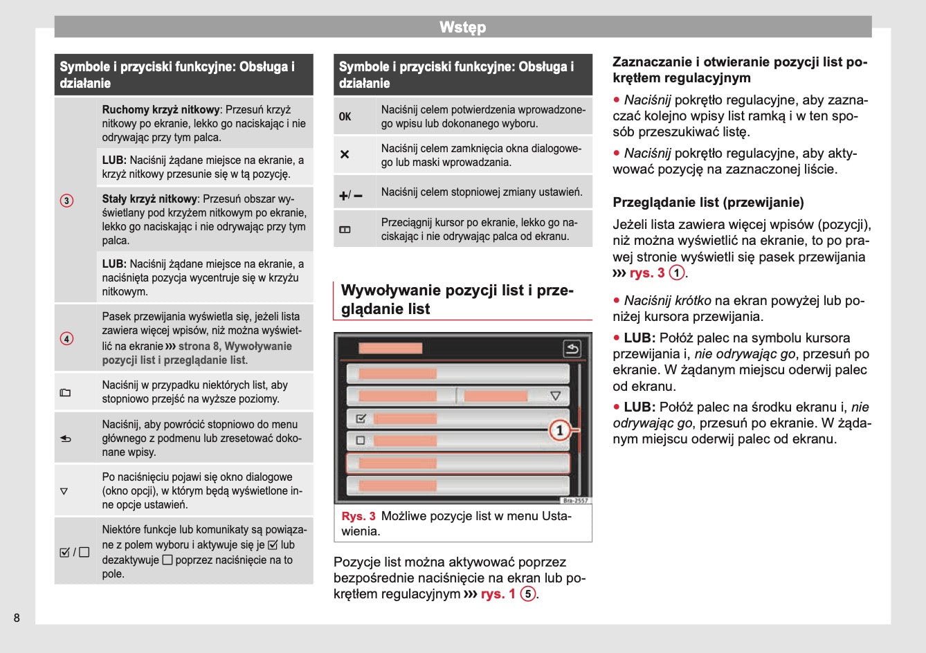 Seat Media System Plus Instrukcja obsługi