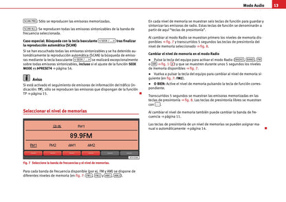 Seat Sound System 2.0 Manual de Instrucciones 2010 - 2015