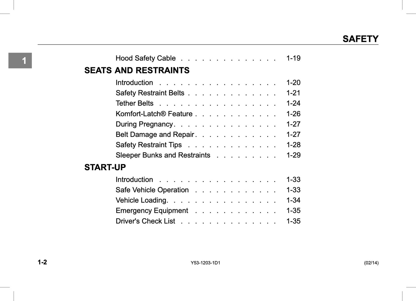 2014 Kenworth 963/C500/T660/T800/W900 Owner's Manual | English