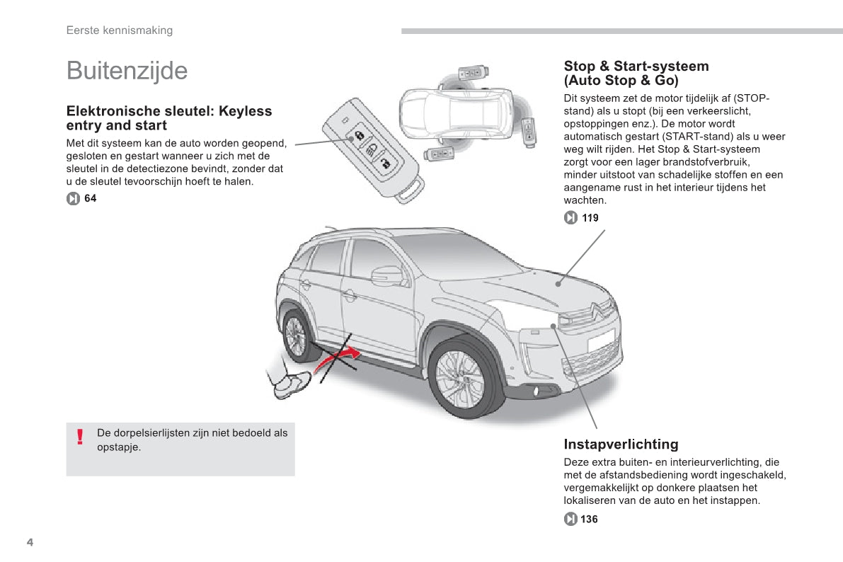 2011-2013 Citroën C4 Aircross Gebruikershandleiding | Nederlands