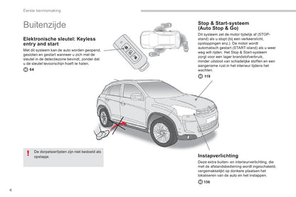 2011-2013 Citroën C4 Aircross Gebruikershandleiding | Nederlands