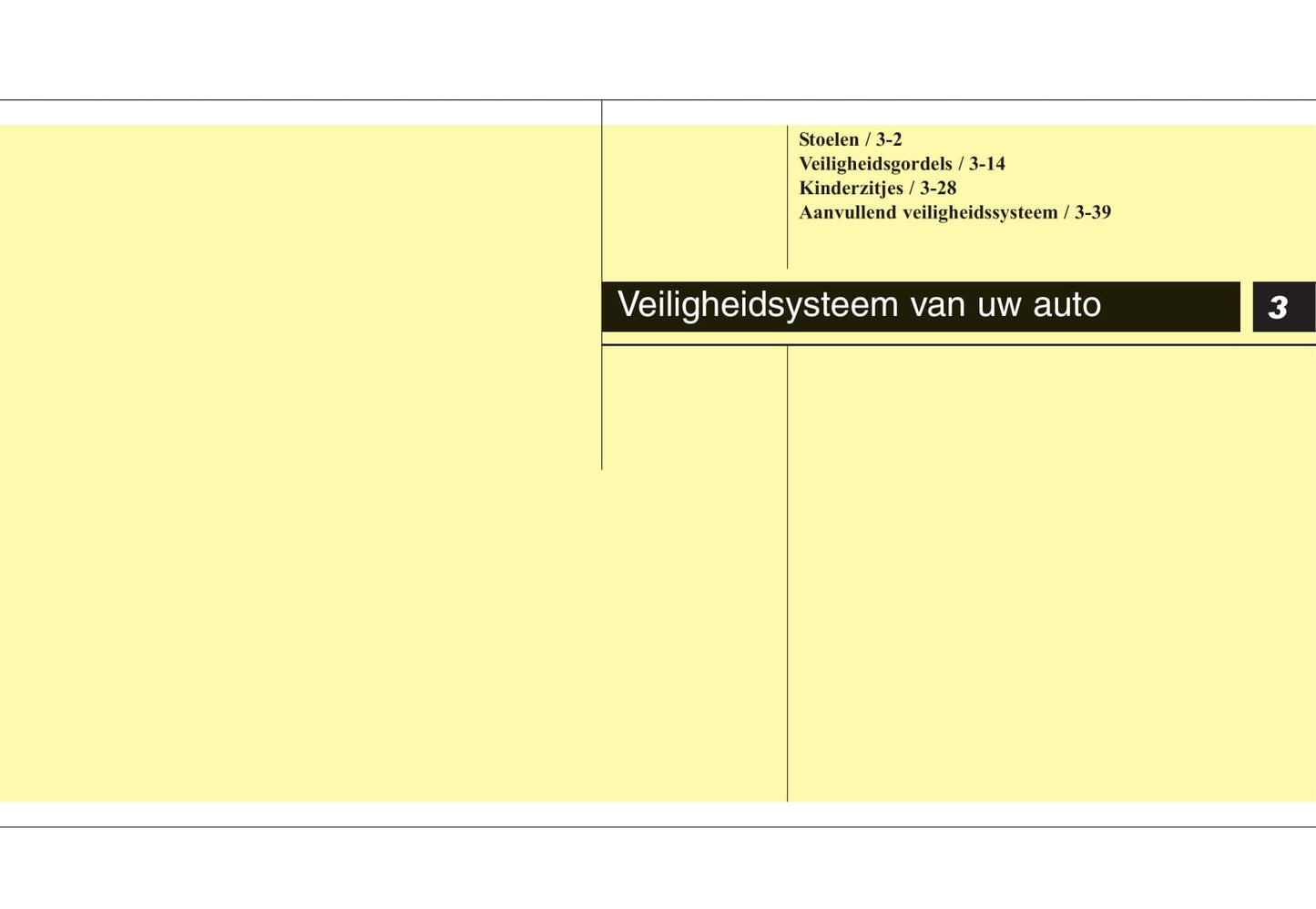 2009-2010 Kia Venga Owner's Manual | Dutch