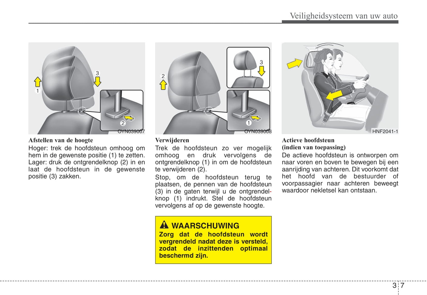 2009-2010 Kia Venga Owner's Manual | Dutch