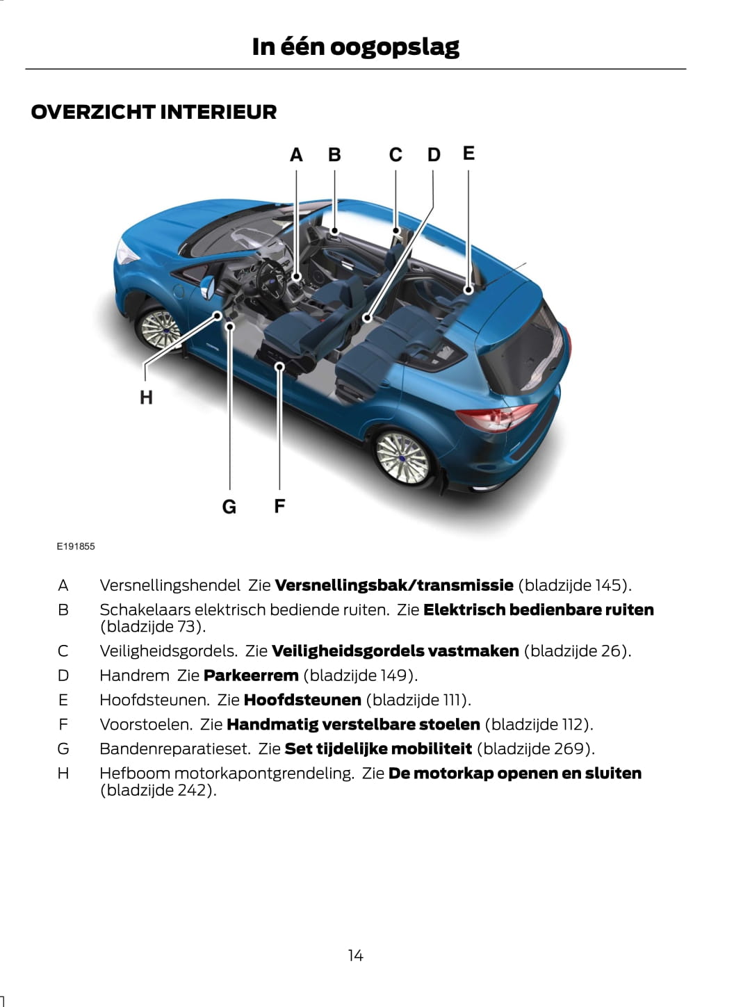 2015 Ford C-Max/Grand-C-Max Owner's Manual | Dutch