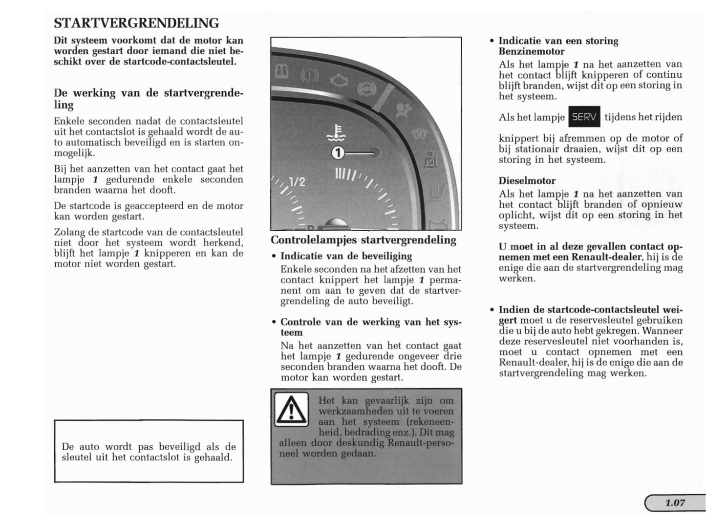 1998-2001 Renault Laguna Manuel du propriétaire | Néerlandais