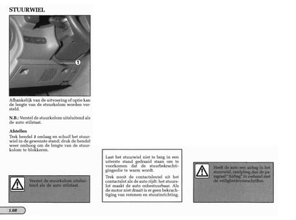 1998-2001 Renault Laguna Manuel du propriétaire | Néerlandais