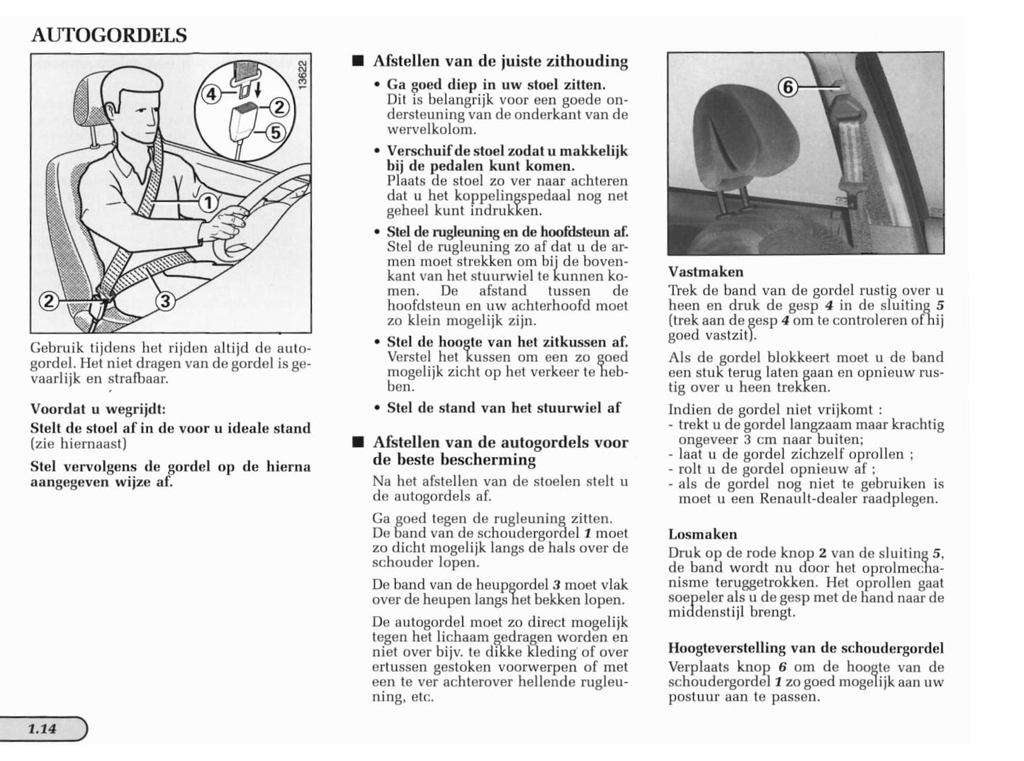 1998-2001 Renault Laguna Manuel du propriétaire | Néerlandais