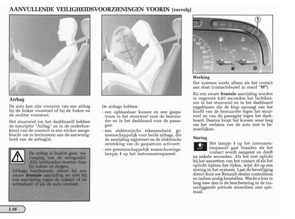 1998-2001 Renault Laguna Manuel du propriétaire | Néerlandais