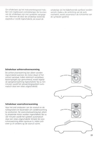 1990-1993 Ford Sierra Gebruikershandleiding | Nederlands