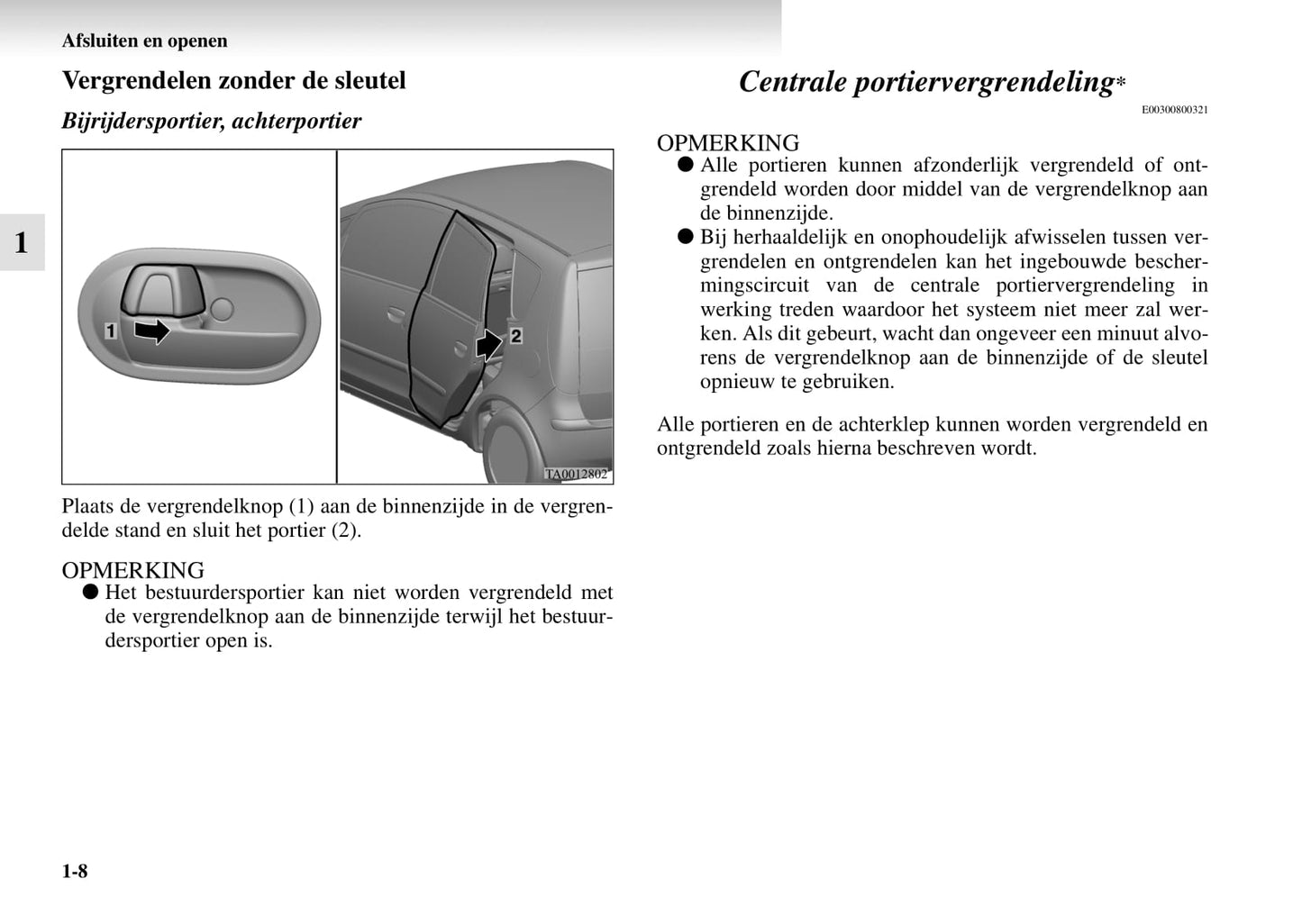 2004-2008 Mitsubishi Colt Bedienungsanleitung | Niederländisch